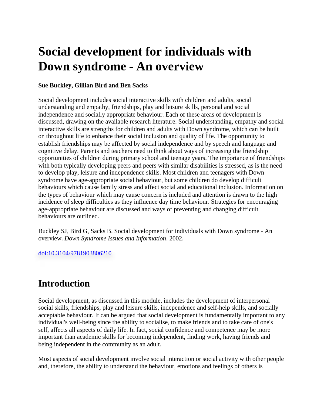 Social development for individuals with Down syndrome_d7h052k9o6j_page1