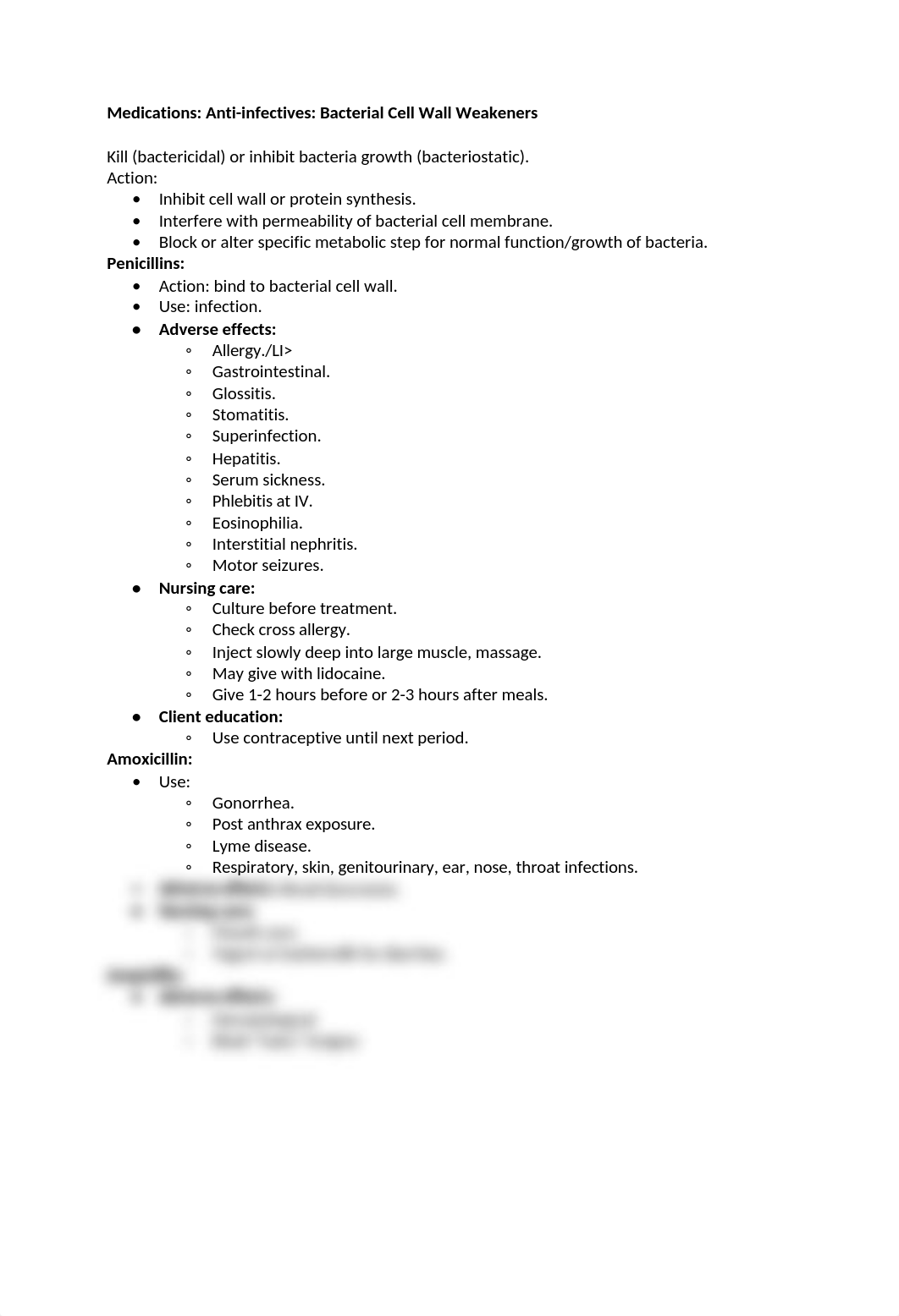 MEDS - Anti-infectives- Bacterial Cell Wall Weakeners.docx_d7hjp8f74pg_page1