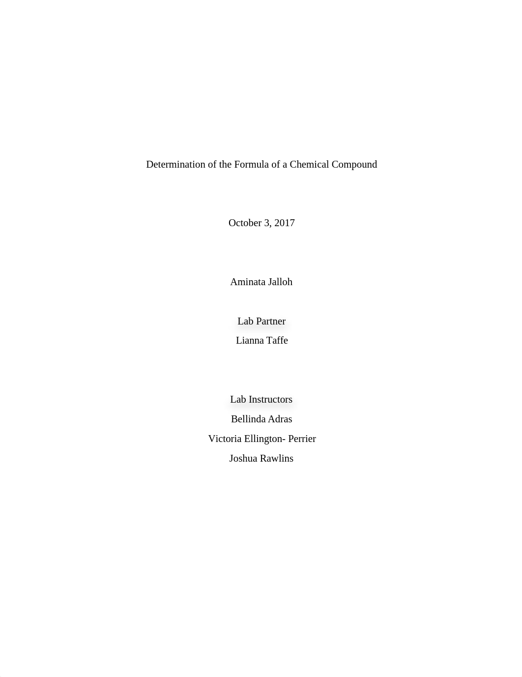 gen chem lab 2 Determination of the Formula of a Chemical Compound.docx_d7hnr3sgd36_page1