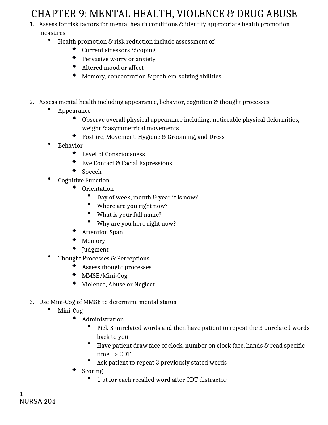 Ch. 9 Mental Health, Violence & Drug Abuse.docx_d7hql7qhfnk_page1