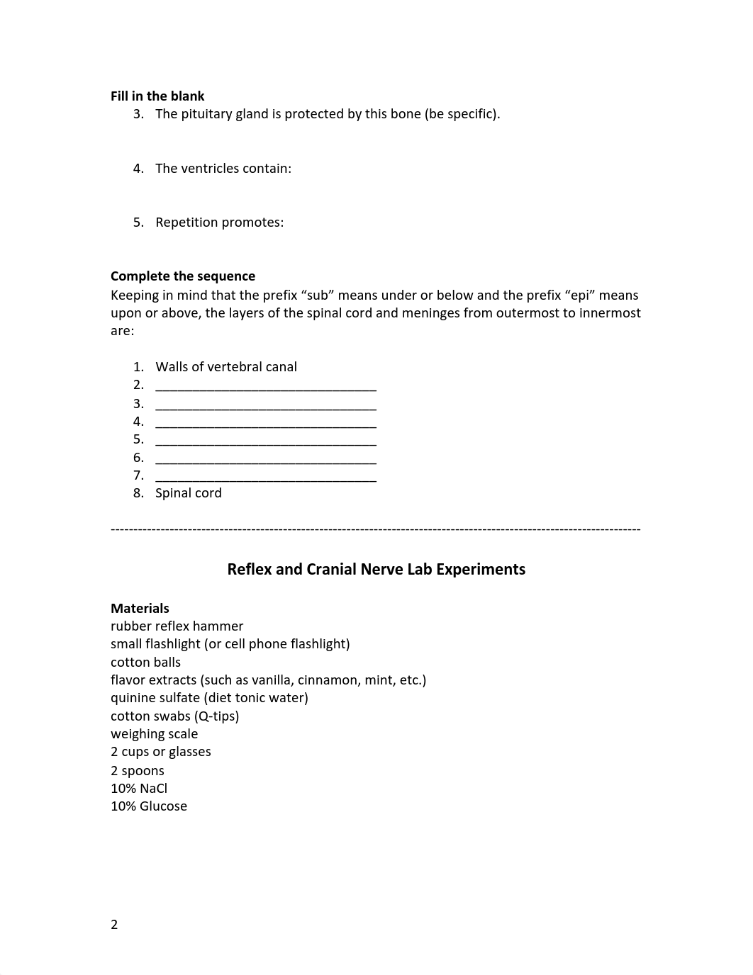 BIO 141 Lab 8 Reflex and Cranial Nerve Lab Experiment.pdf_d7ibwbje2hs_page2