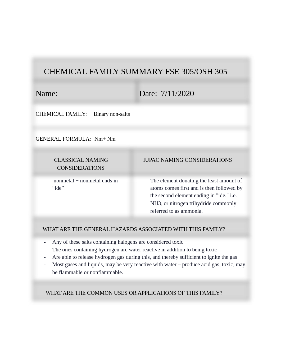 Binary non-salts CHEMICAL FAMILY SUMMARY FSE 305_OSH 305 .pdf_d7ief1uoybf_page1