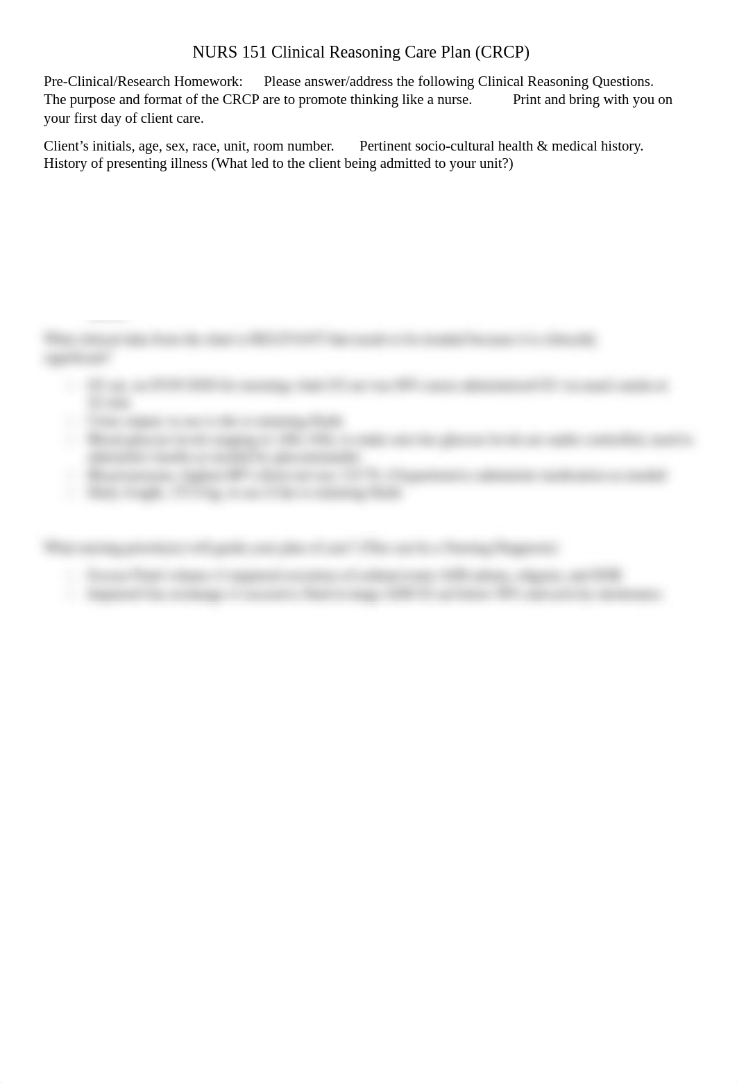 NURS 151 Clinical Reasoning Care Plan 1.docx_d7ii1558h6p_page1