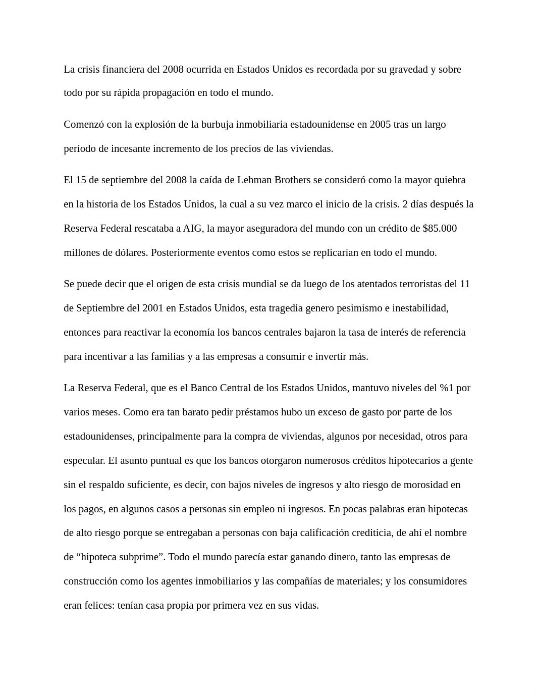 La crisis financiera del 2008 ocurrida en Estados Unidos es recordada por su gravedad y sobre todo p_d7in1ey30fm_page1