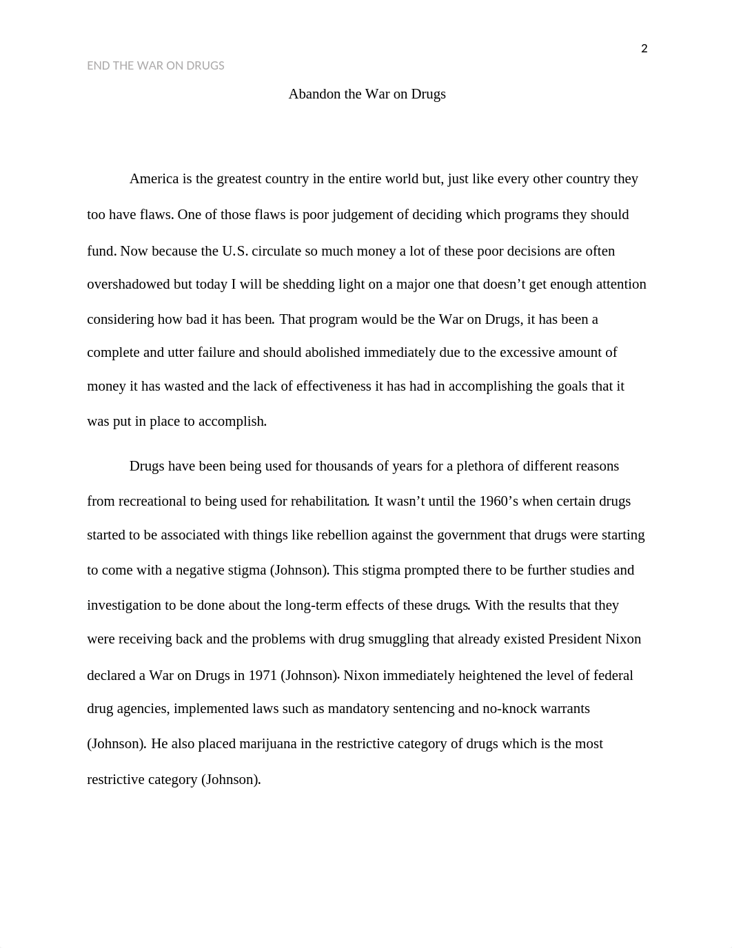 The War on Drugs Essay.docx_d7io52wdfwu_page2