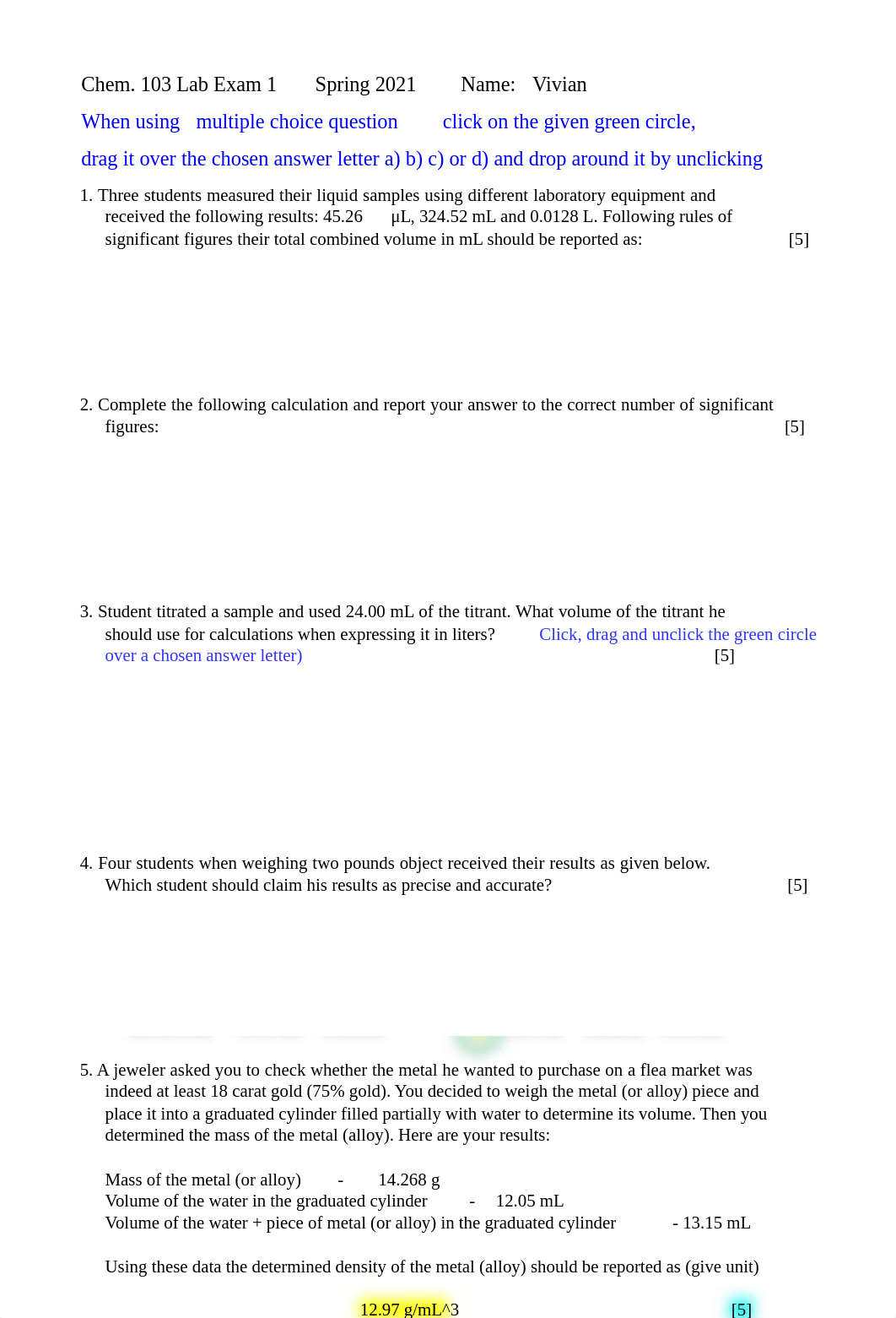 Chem 103 Lab Exam 1 Spring 2021.pdf_d7iqe0weid6_page1