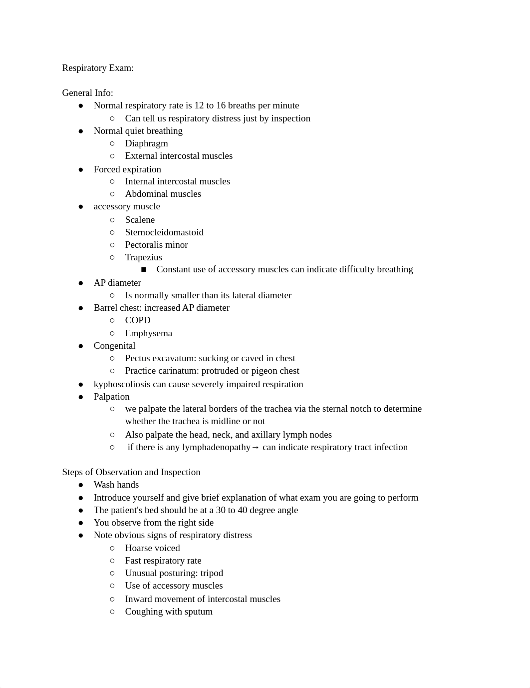 Respiratory and Cardiac JOVE notes.pdf_d7iv44h6ykg_page1