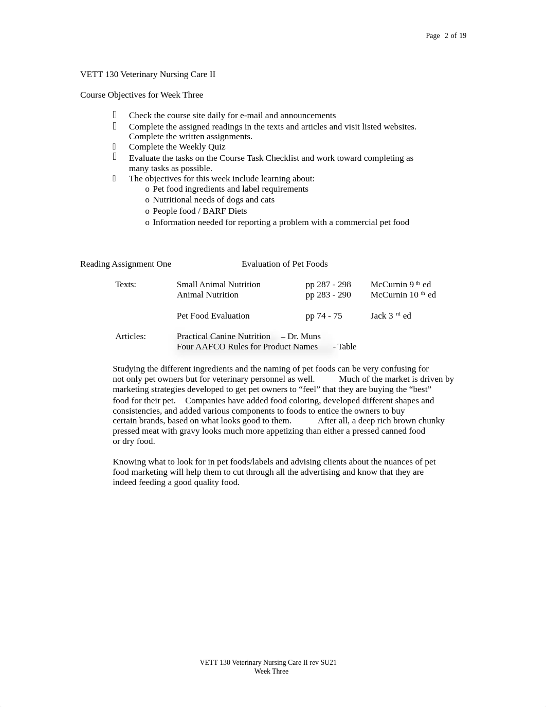 3 VETT 130 Nut II Pet Foods-Stages-BARF SU21 Wk THREE.doc_d7j5qdl3bov_page2