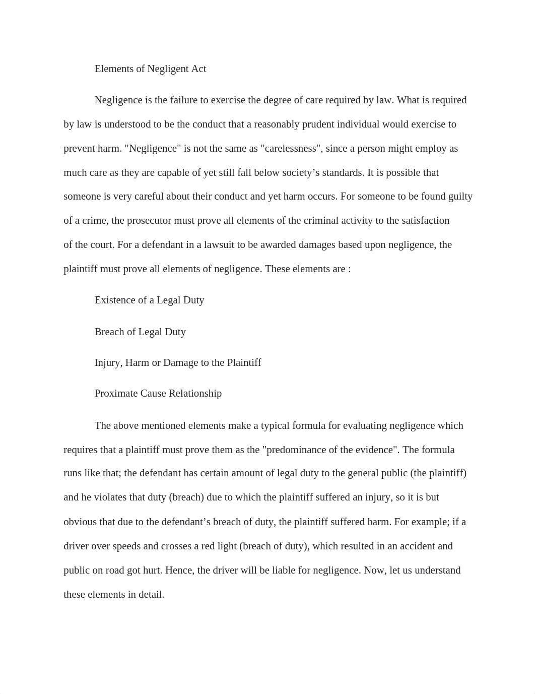 Elements of Negligent Act.docx_d7jhixh7gp7_page1