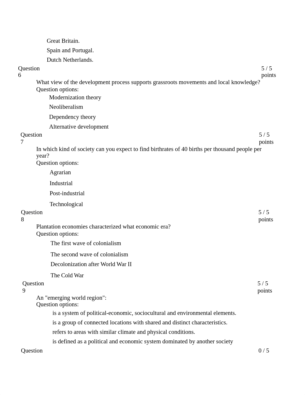 World Geography- Lesson 1 Quiz 1.docx_d7jken8z5g6_page2