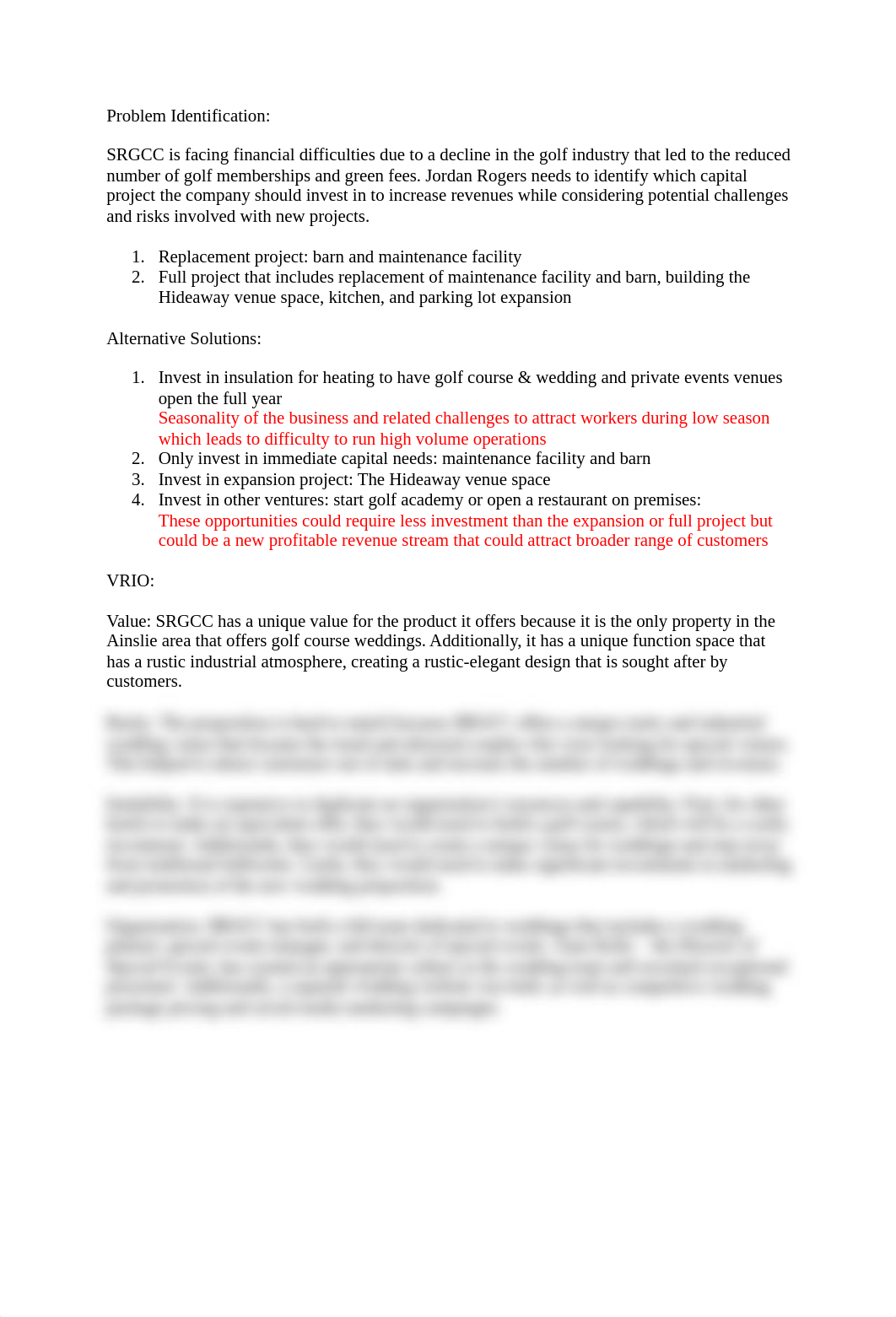 Stone Rock Golf & Country Club- Wedding Bells Case Analysis.docx_d7jnhxtyt4y_page1