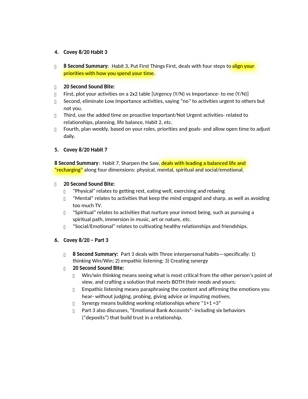 Covey 8 Second Summary  20 Second Sound Bite Refernce Sheet (1).doc_d7jps5rhm00_page2