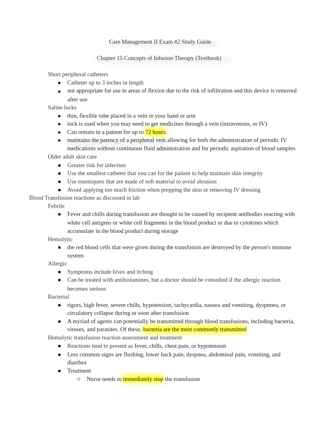 Care Management II Exam #2 Study Guide.docx_d7jrlcp8noj_page1