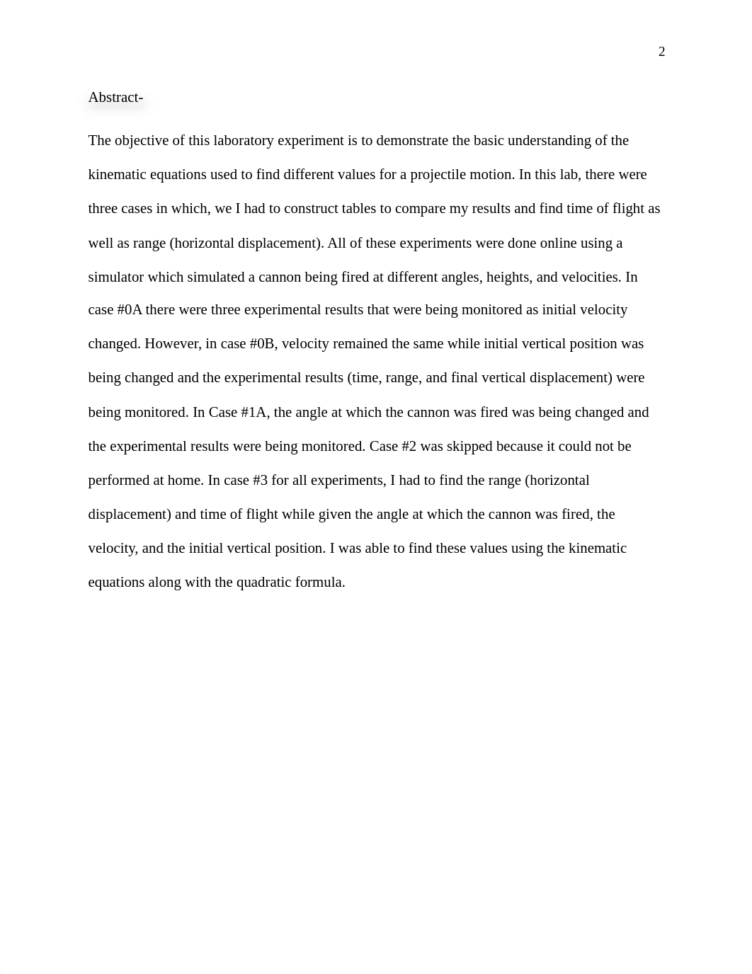 Projectile Motion lab #A6.pdf_d7k934whvwi_page2