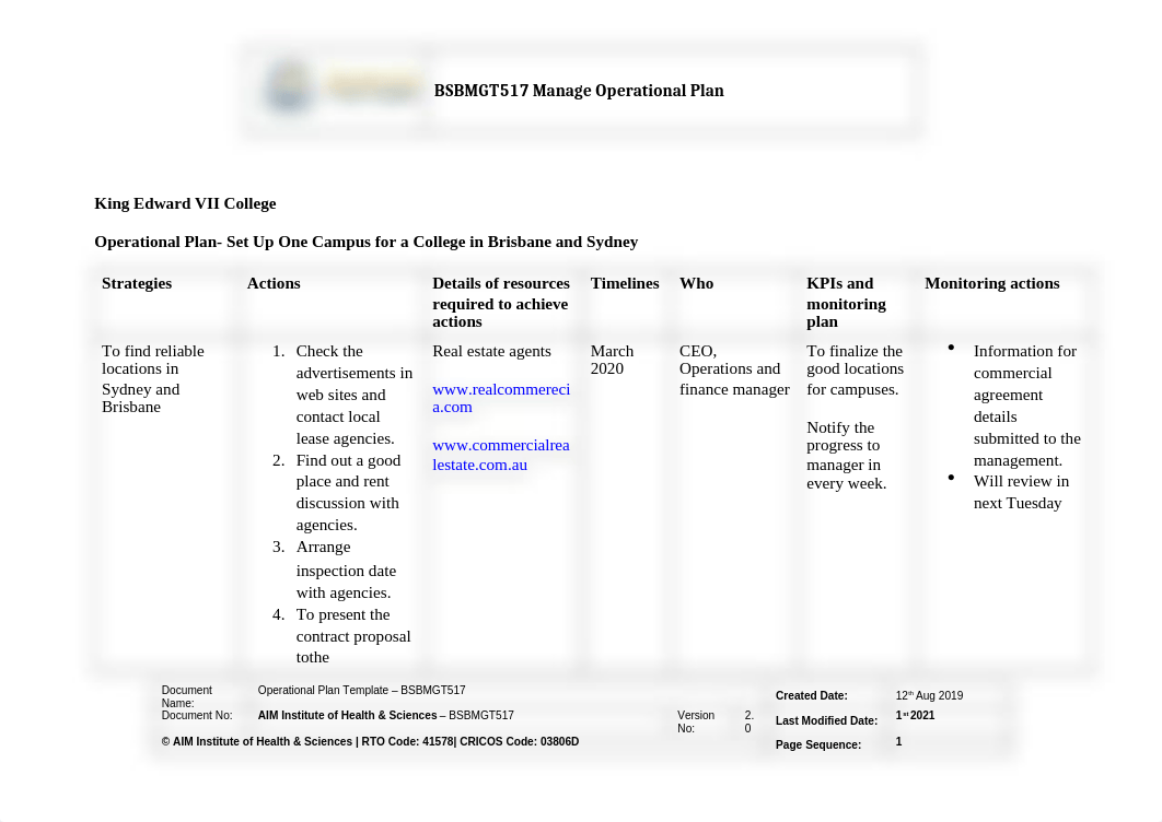 2. BSBMGT517 Operational Plan.docx_d7kc6nv6qrm_page1