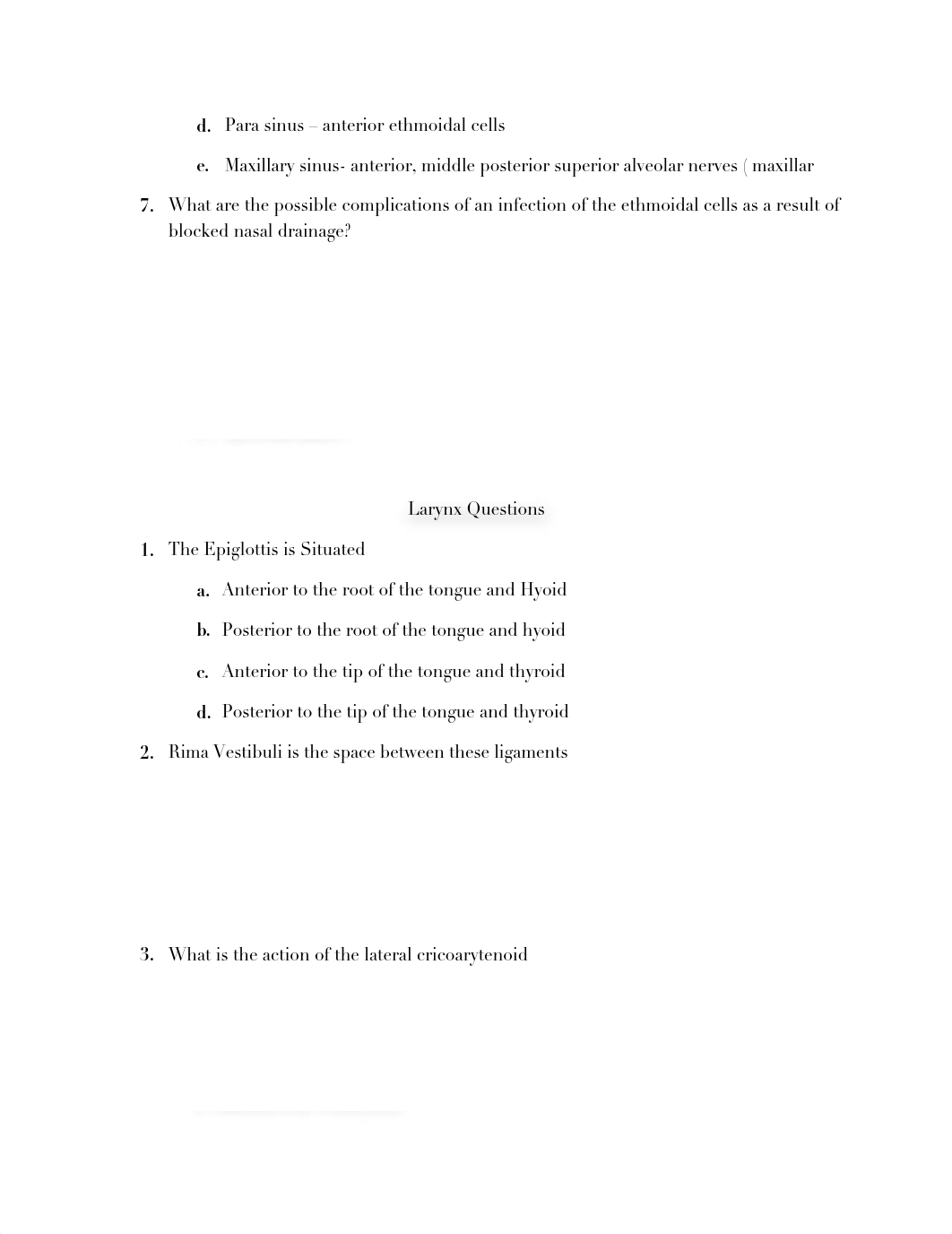 ANAT 2626 Final Exam Practice Questions (Without Answers)_d7kdkjbp9if_page2