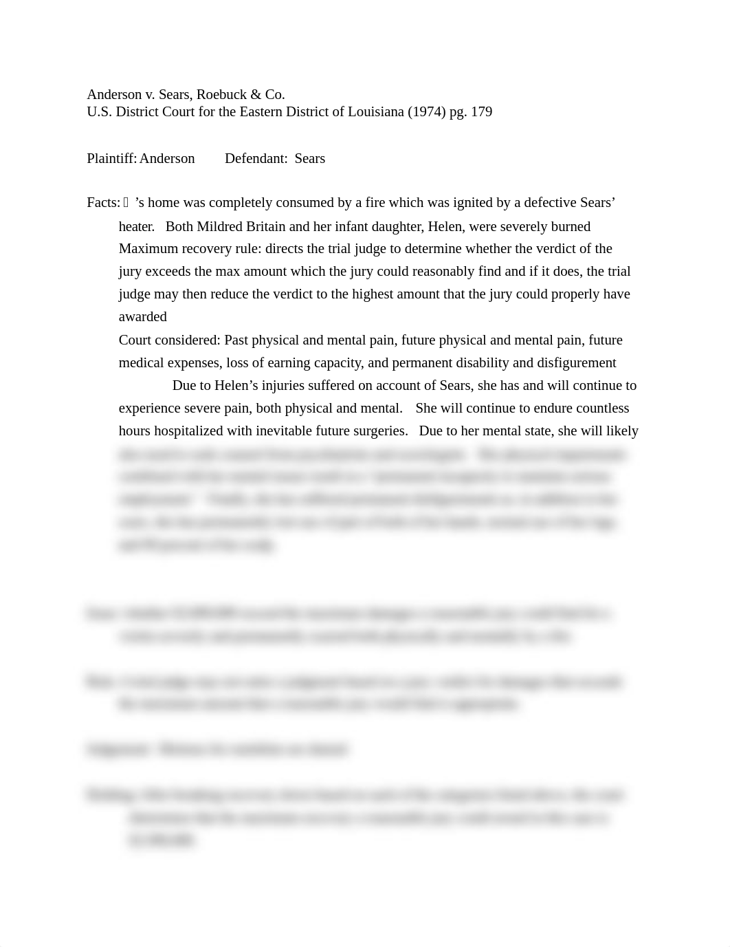 Anderson v. Sears, Roebuck & Co. .docx_d7kjfhar4ci_page1