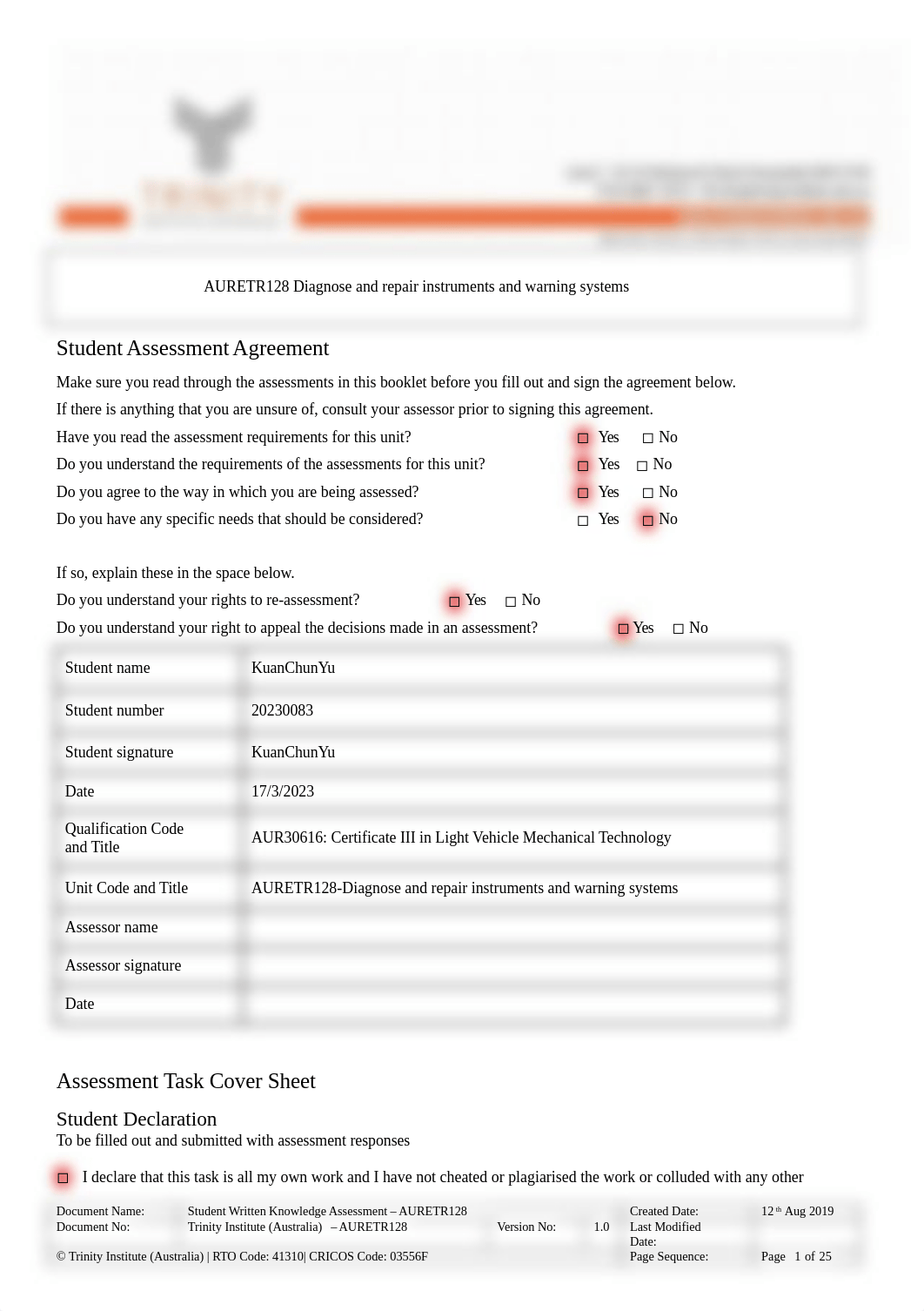 AURETR128_Assessment 1_Written Knowledge Question_V2.docx_d7kvze6m5bo_page1