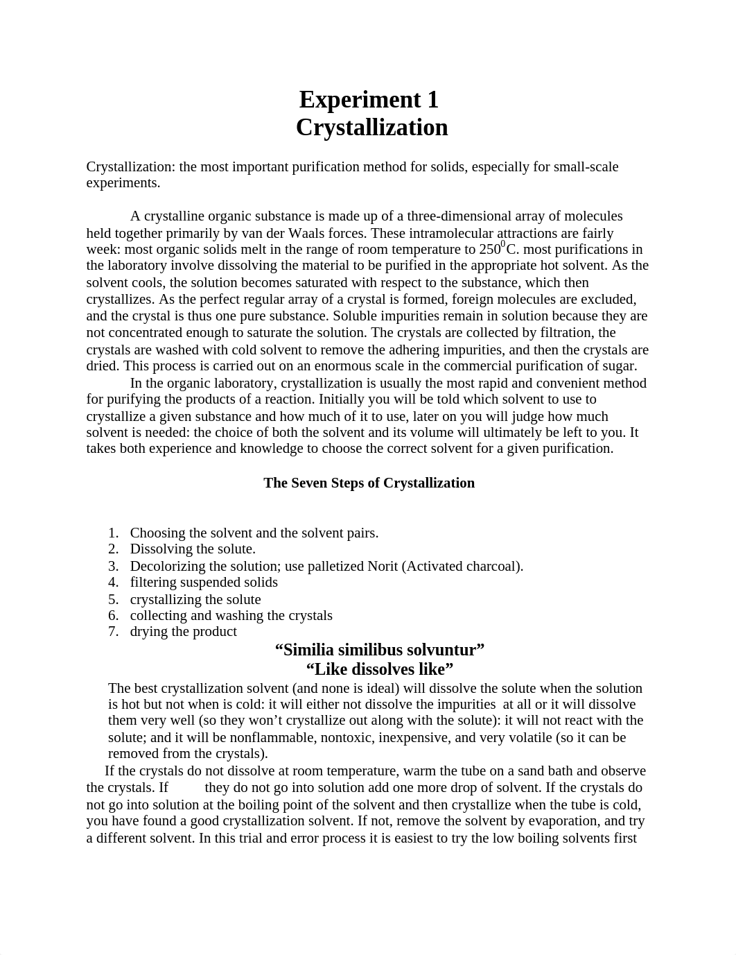 Experiment 1 - Crystallization.pdf_d7kye5q4lp8_page1