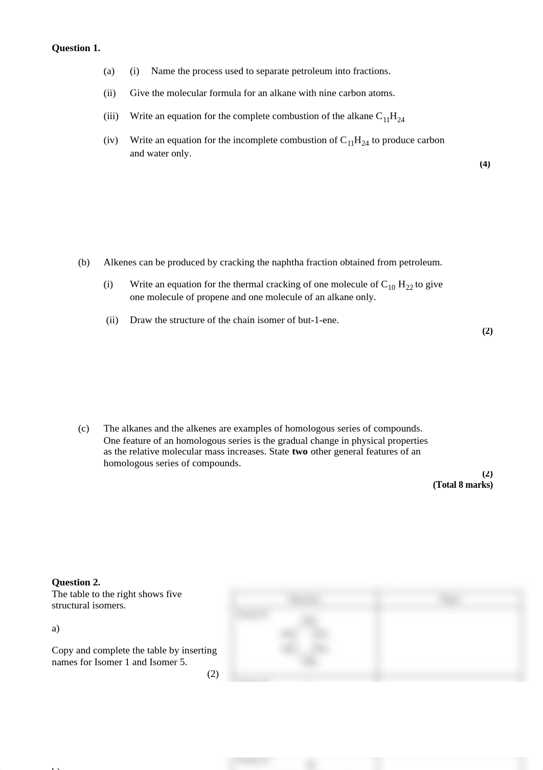 L6 Org unit 1 Examination Questions.docx_d7kz9fjph0d_page1