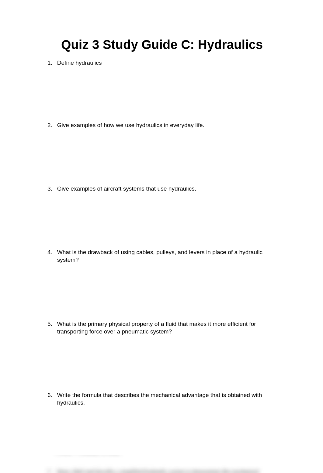 Quiz 3 Study Guide C Hydraulics.docx_d7l4vvfiw86_page1