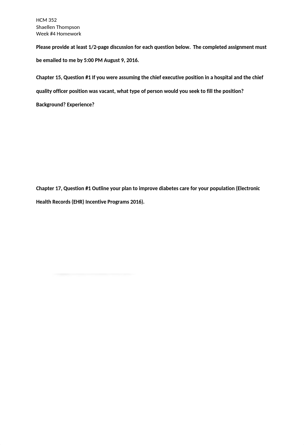 HCM 352 Week 4 Homework Shaellen Thompson_d7l4w310xvx_page1