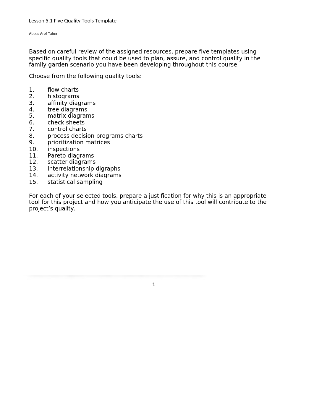 Lesson 5.1 Five Quality Tools Template.docx_d7l6tzxc31n_page1