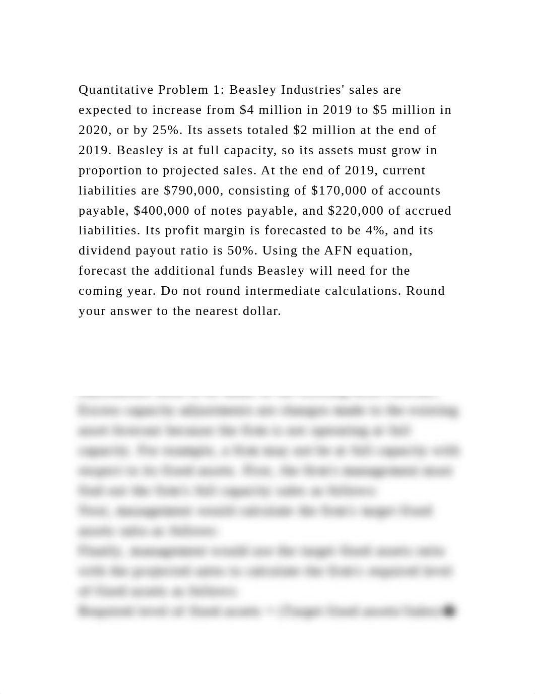 Quantitative Problem 1 Beasley Industries sales are expected to in.docx_d7lidbcvhx2_page2