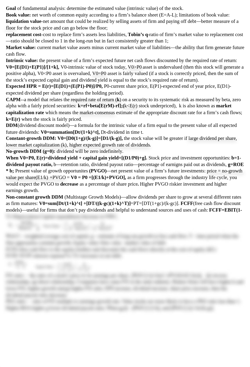 Investment analysis final exam cheat sheet_d7ljkfzznox_page1