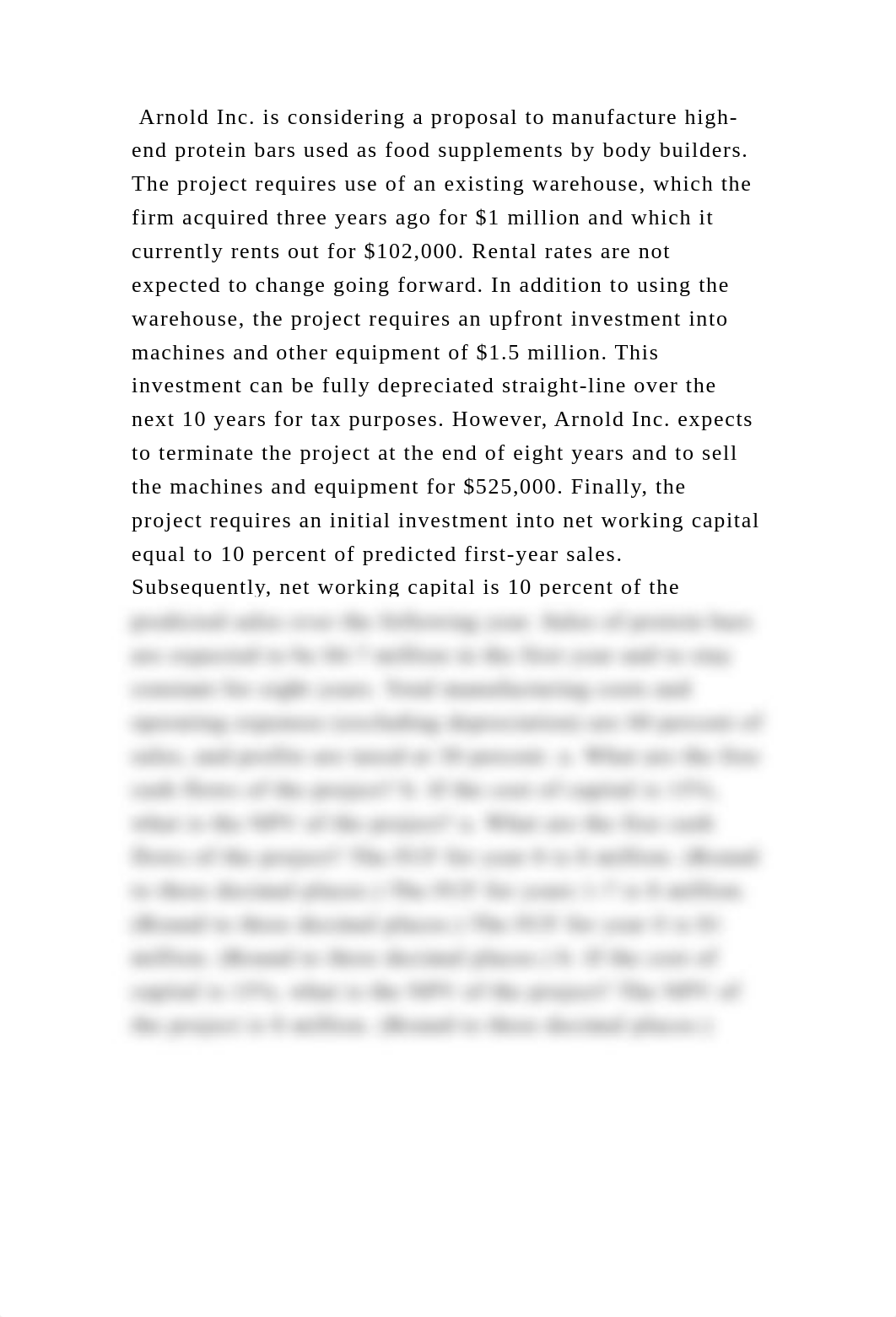 Arnold Inc. is considering a proposal to manufacture high-end protein.docx_d7lodhsqqpj_page2