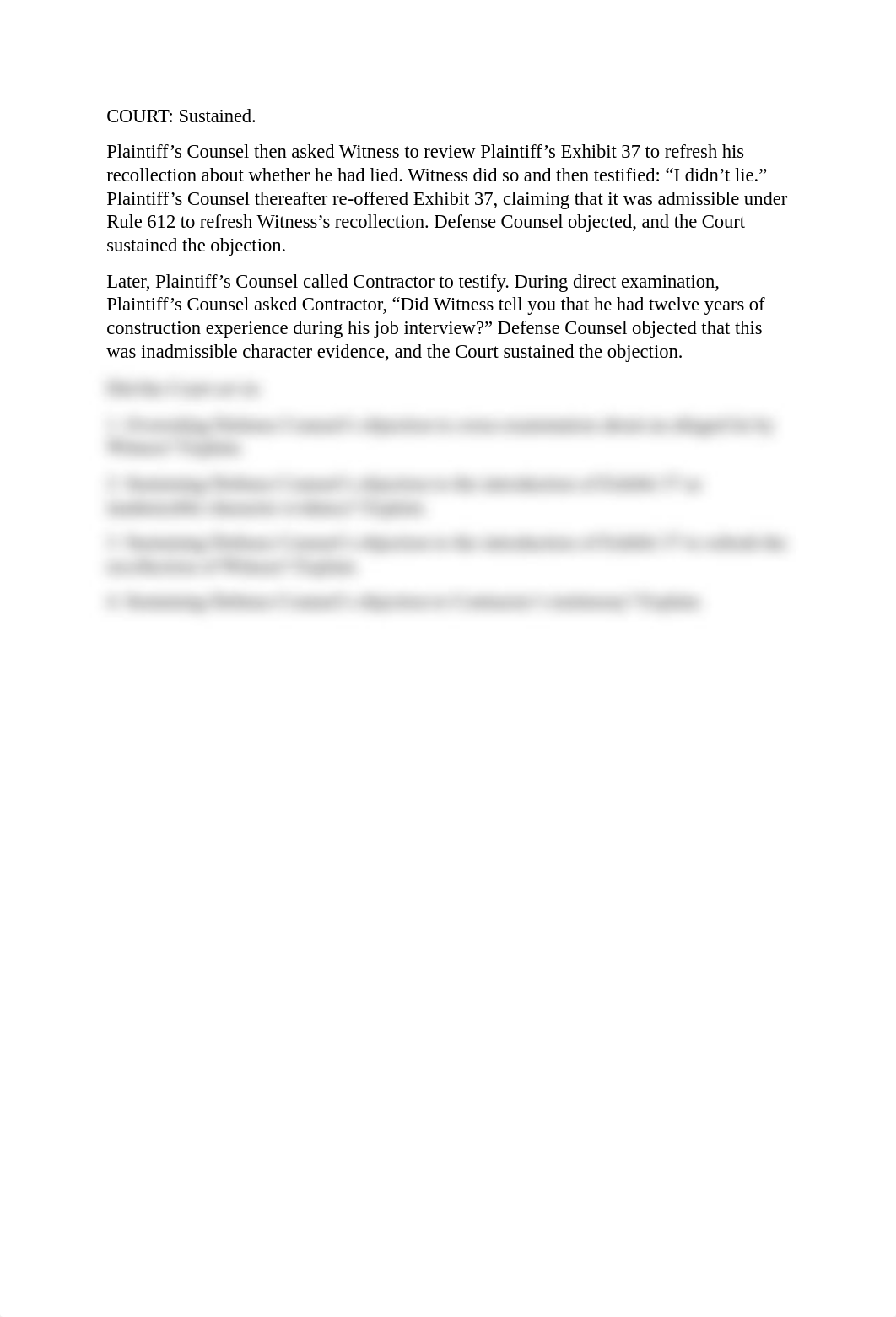 6 - UBE - Mixed Essay - Character Evidence, Refresh Recollection.docx_d7lqpfo9cac_page2