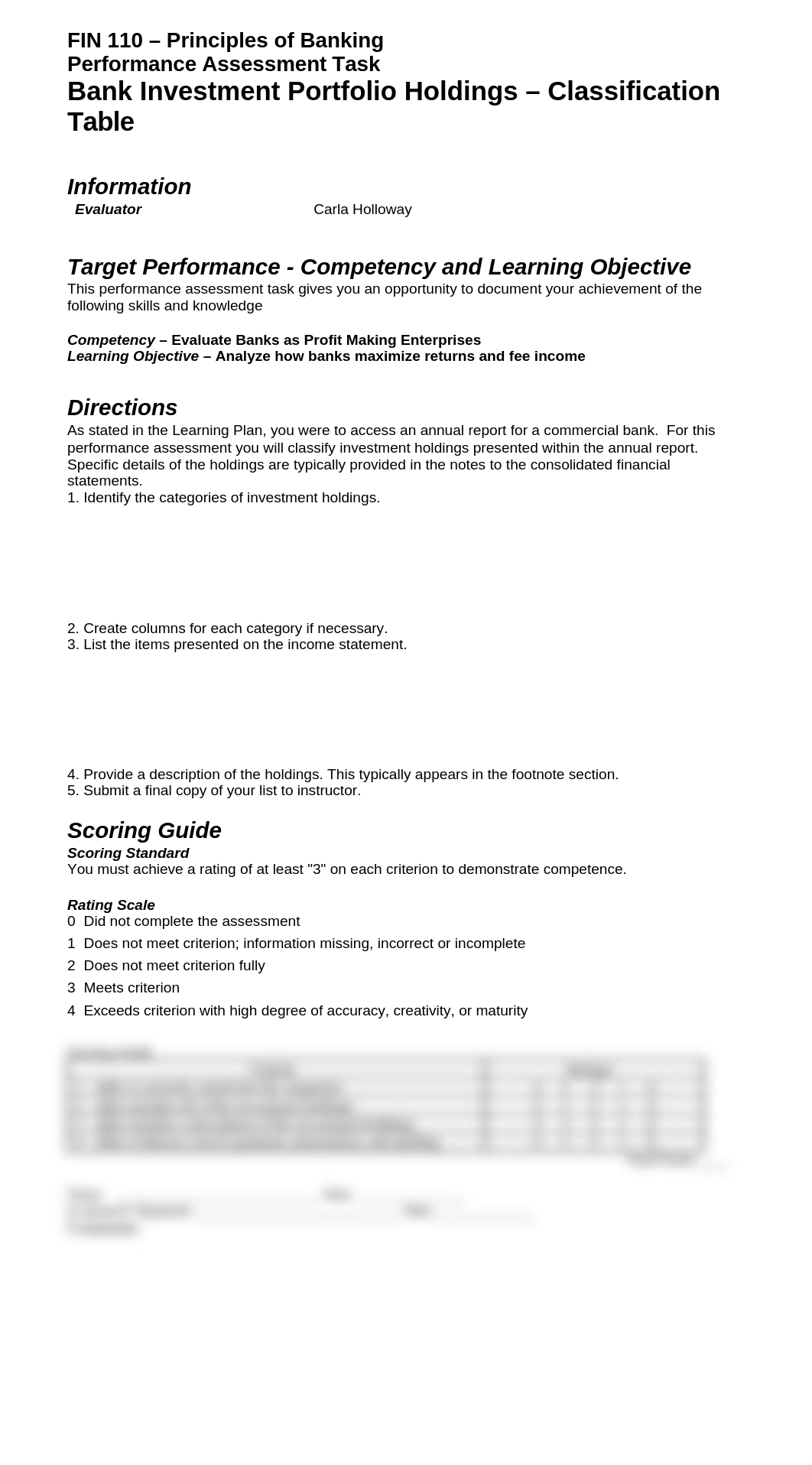 Bank Investment Portfolio Holdings - Classification Table.docx_d7lvujsbyf8_page1