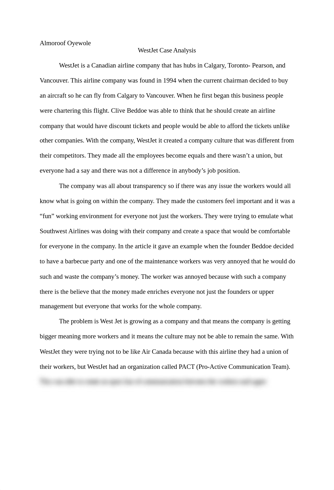 WestJet Case Analysis.docx_d7lwqlqa1ah_page1