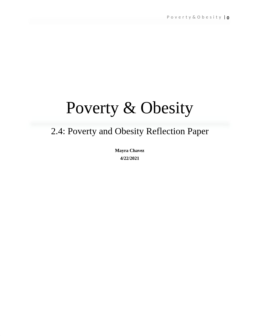 Poverty and Obesity Reflection.docx_d7m4hub3d2p_page1