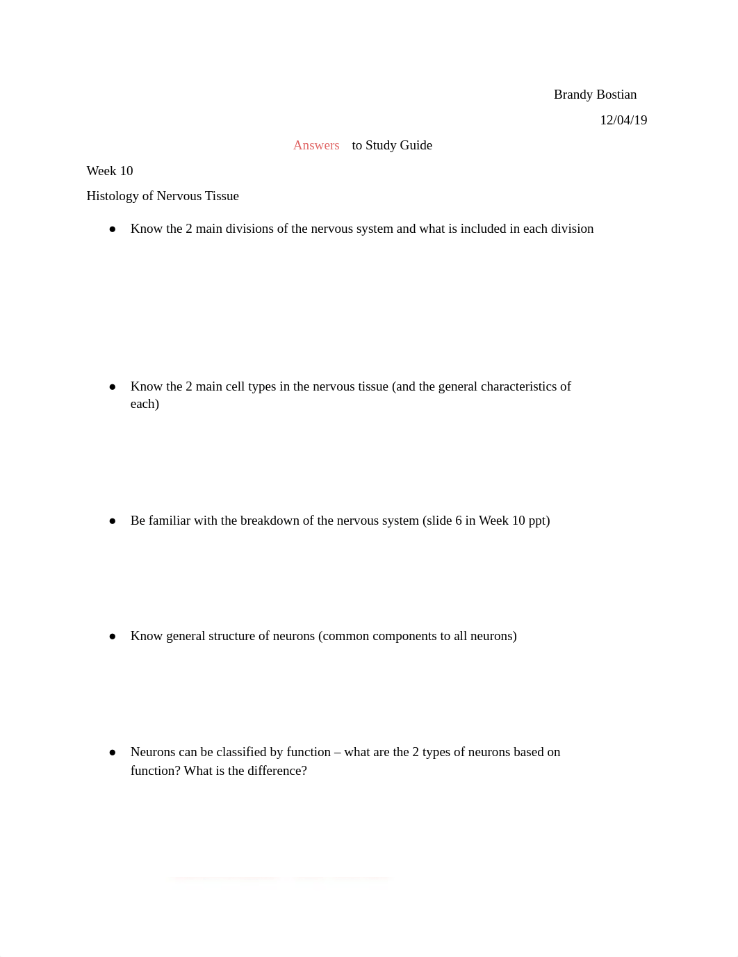 Exam 3 Review Guide - PHYL141L.pdf_d7md1ulhv4e_page1