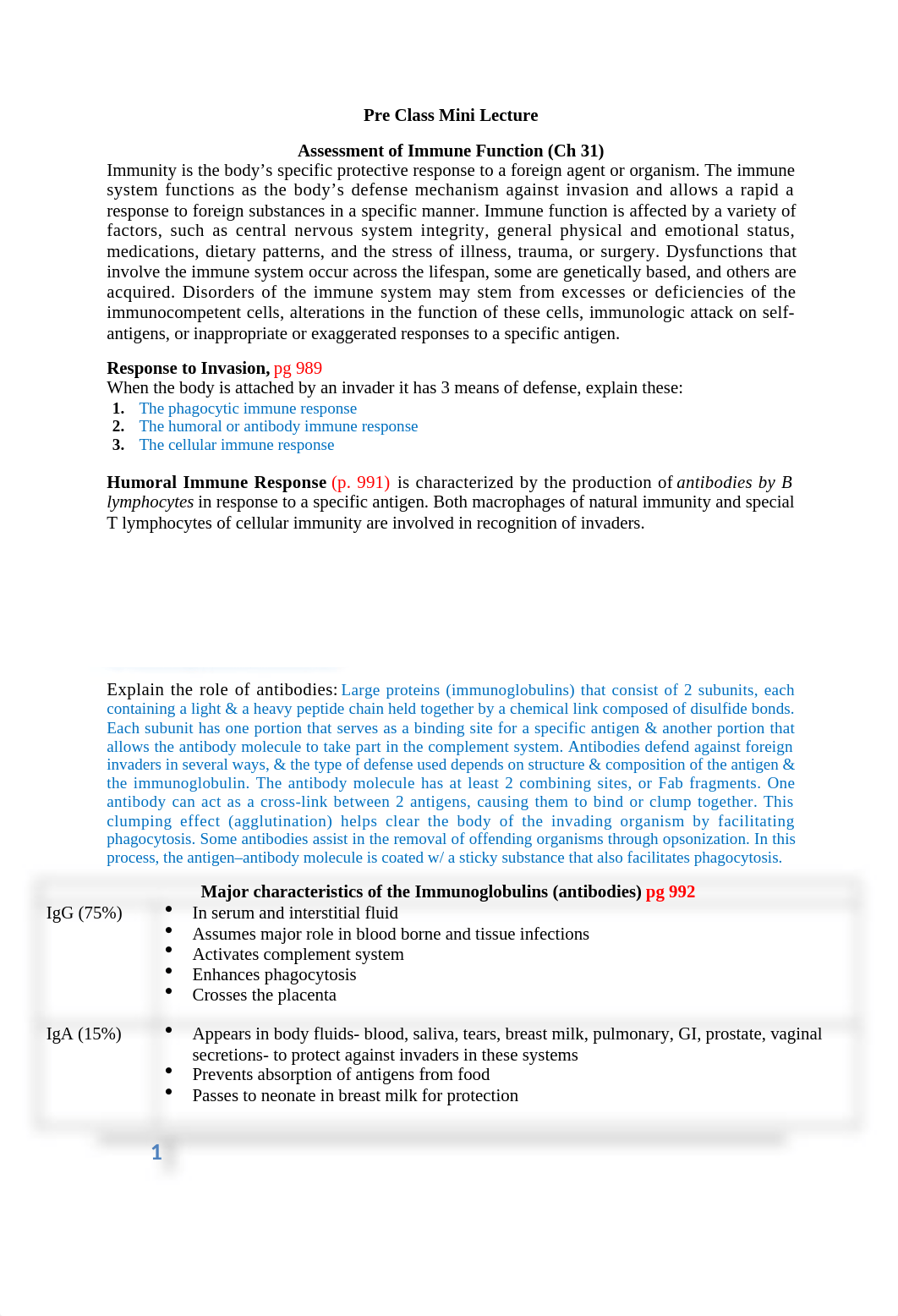 Mini Lecture - Immune - Ch 31, 32, 33, 34.docx_d7mst3i2hvy_page1