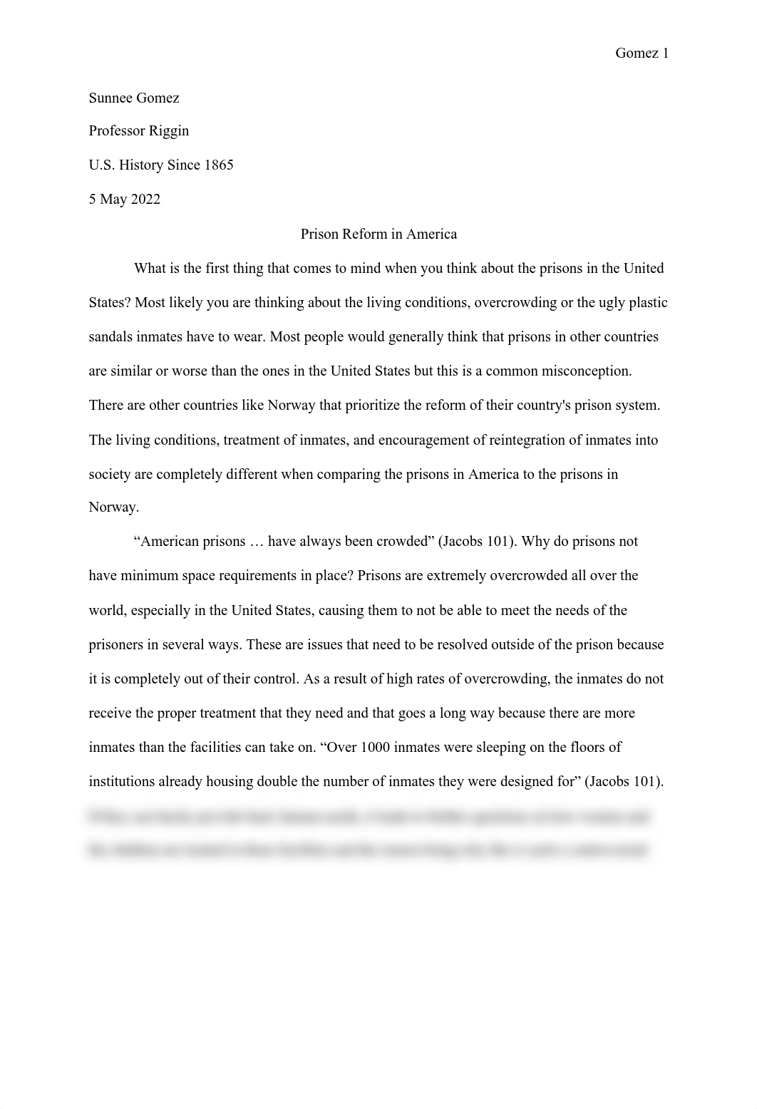 Prison Reform in America Paper.pdf_d7mxqqy4kje_page1