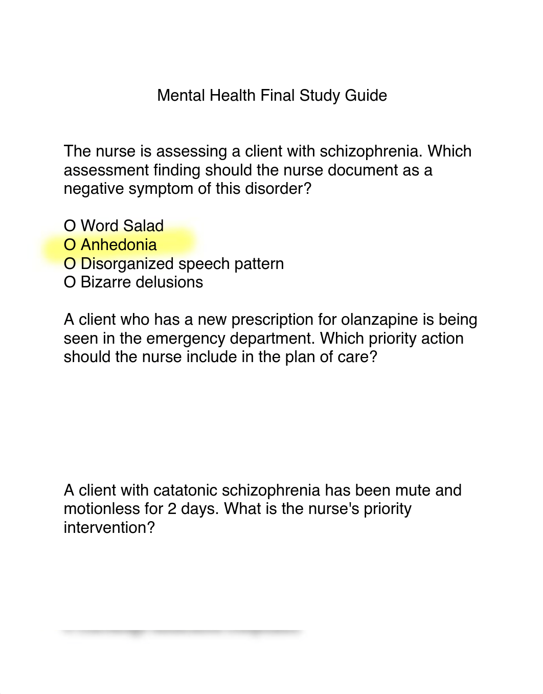 Mental Health-Exam 2.pdf_d7mykmfbrcl_page1