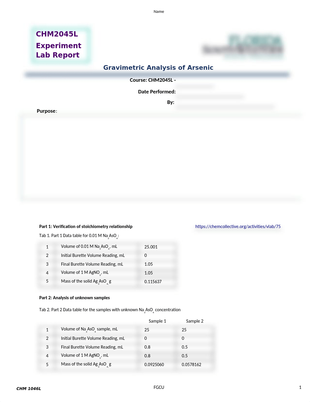 Gravimetric Analysis of Arsenic Template.xlsx_d7mz9rqmqhq_page1