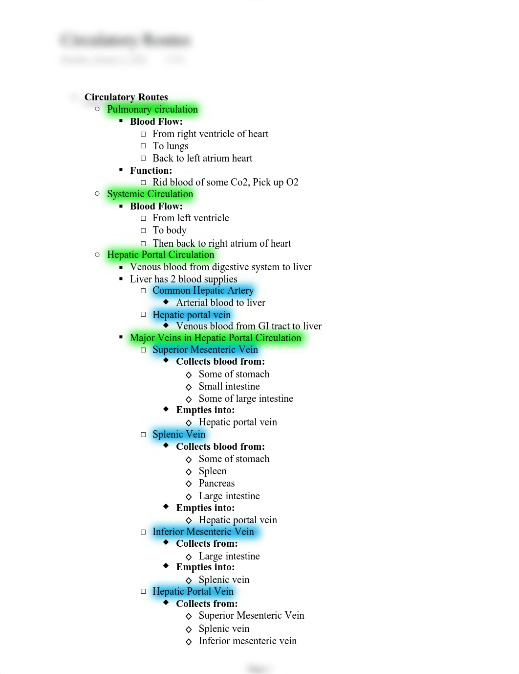 Circulatory Route notes.pdf_d7n0c4ivgcx_page1