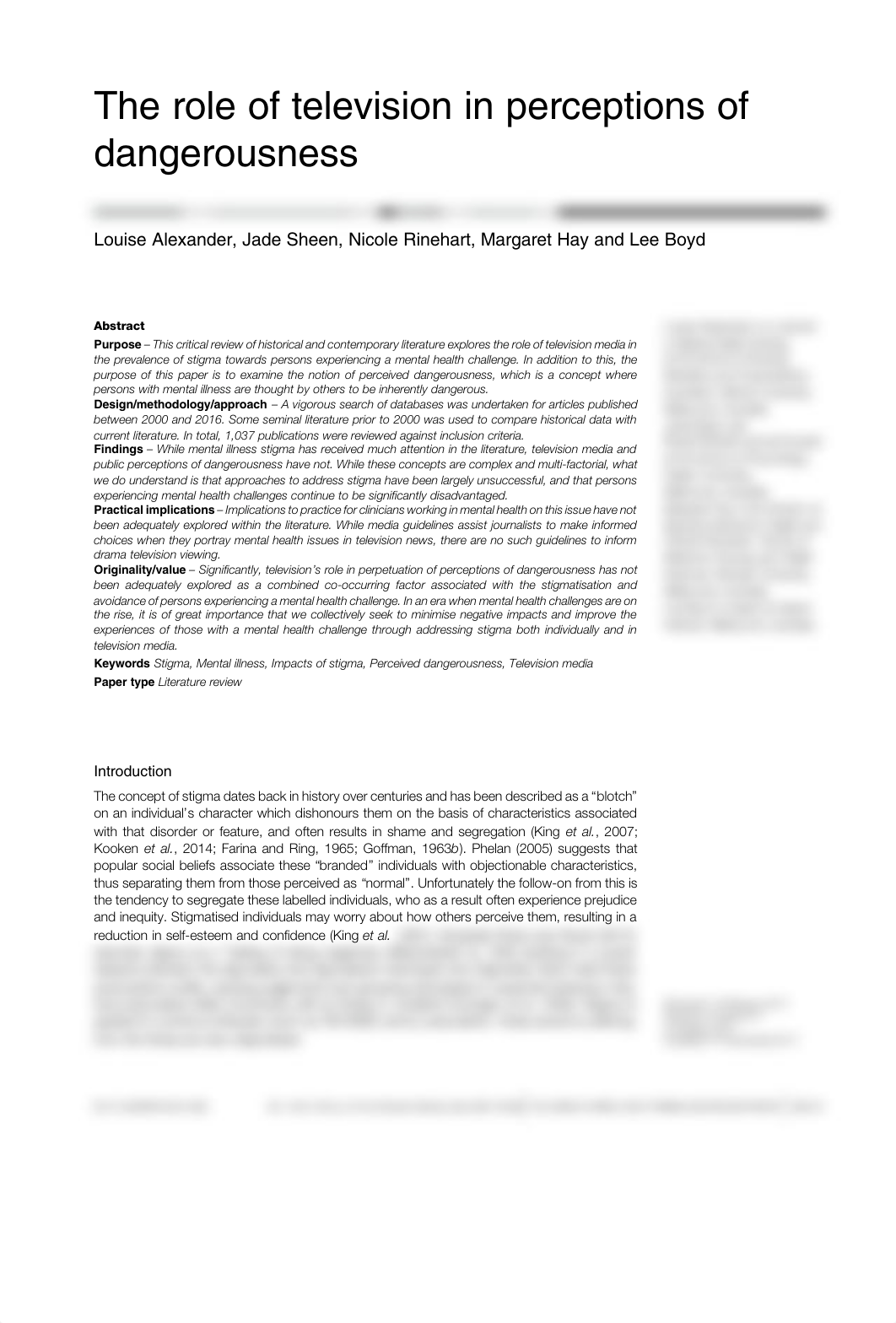 The Role of Television in Perceptions of Dangerousness.pdf_d7n9clhnqmj_page1