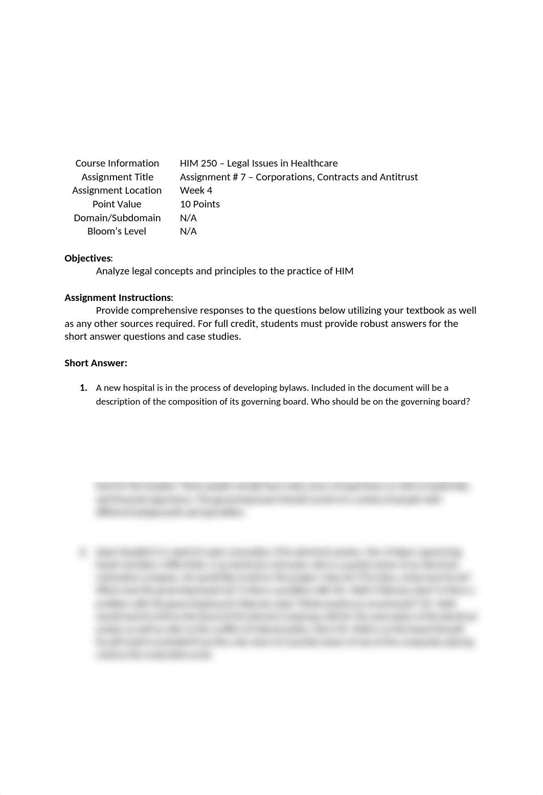 Assignment # 7 - Corporations, Contracts and Antitrust .docx_d7navgrqyst_page1