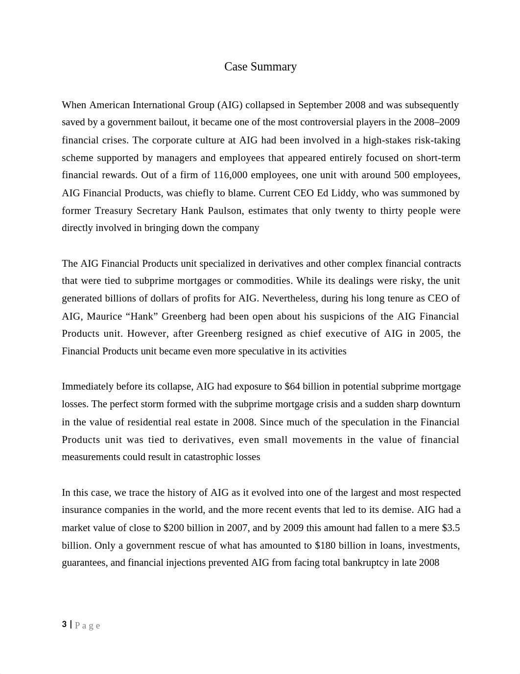 Coping with Financial and Ethical Risks at American International Group AIG case answer_d7nd6bqzahx_page3