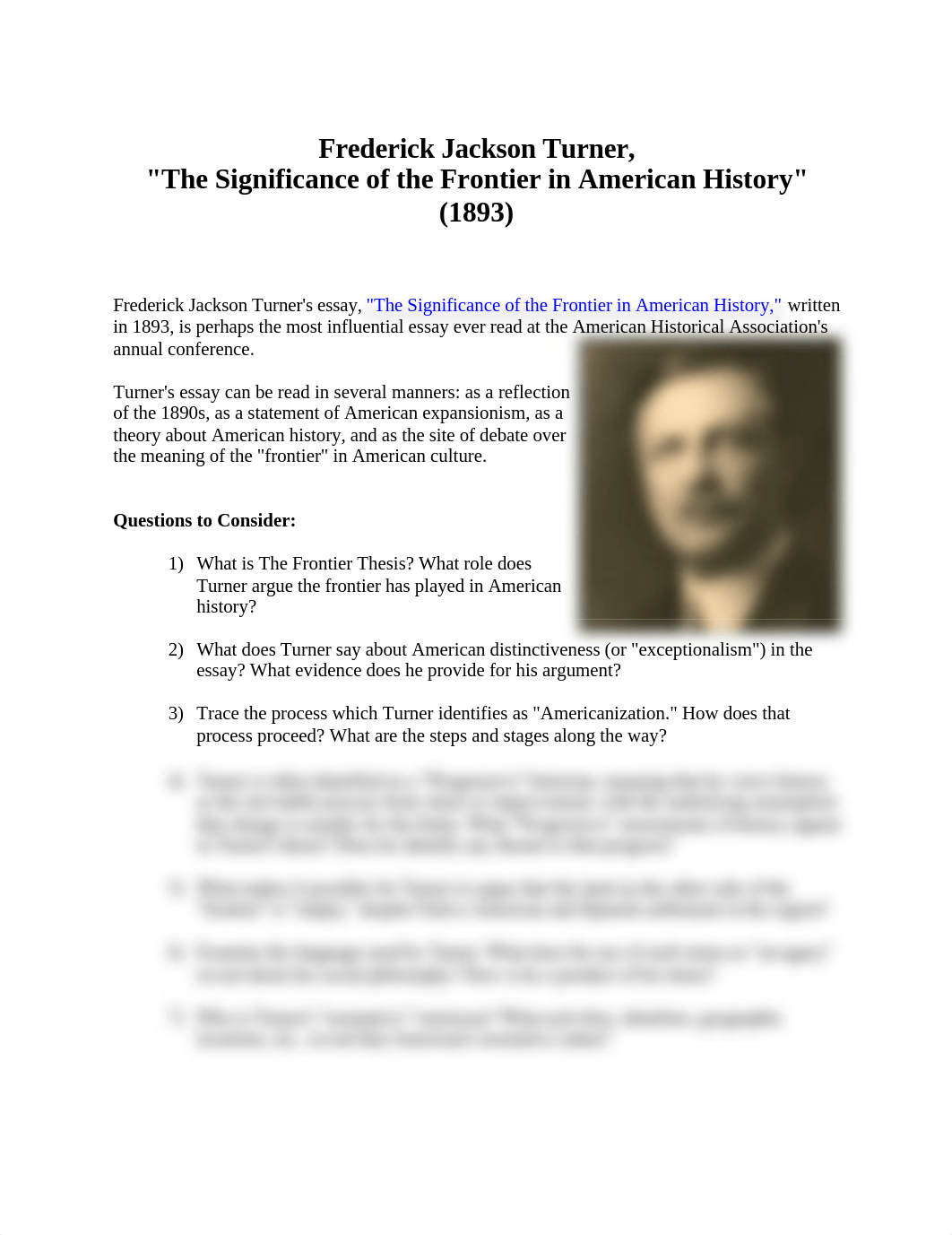 Frederick Jackson Turner - Questions to Consider.docx_d7nfu1rwlmu_page1