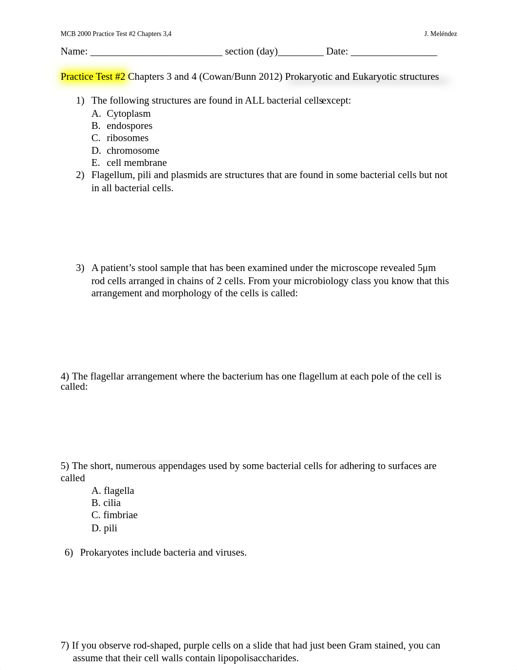 Practice test #2 Chapters 3 and 4.pdf_d7nrr1zknnj_page1