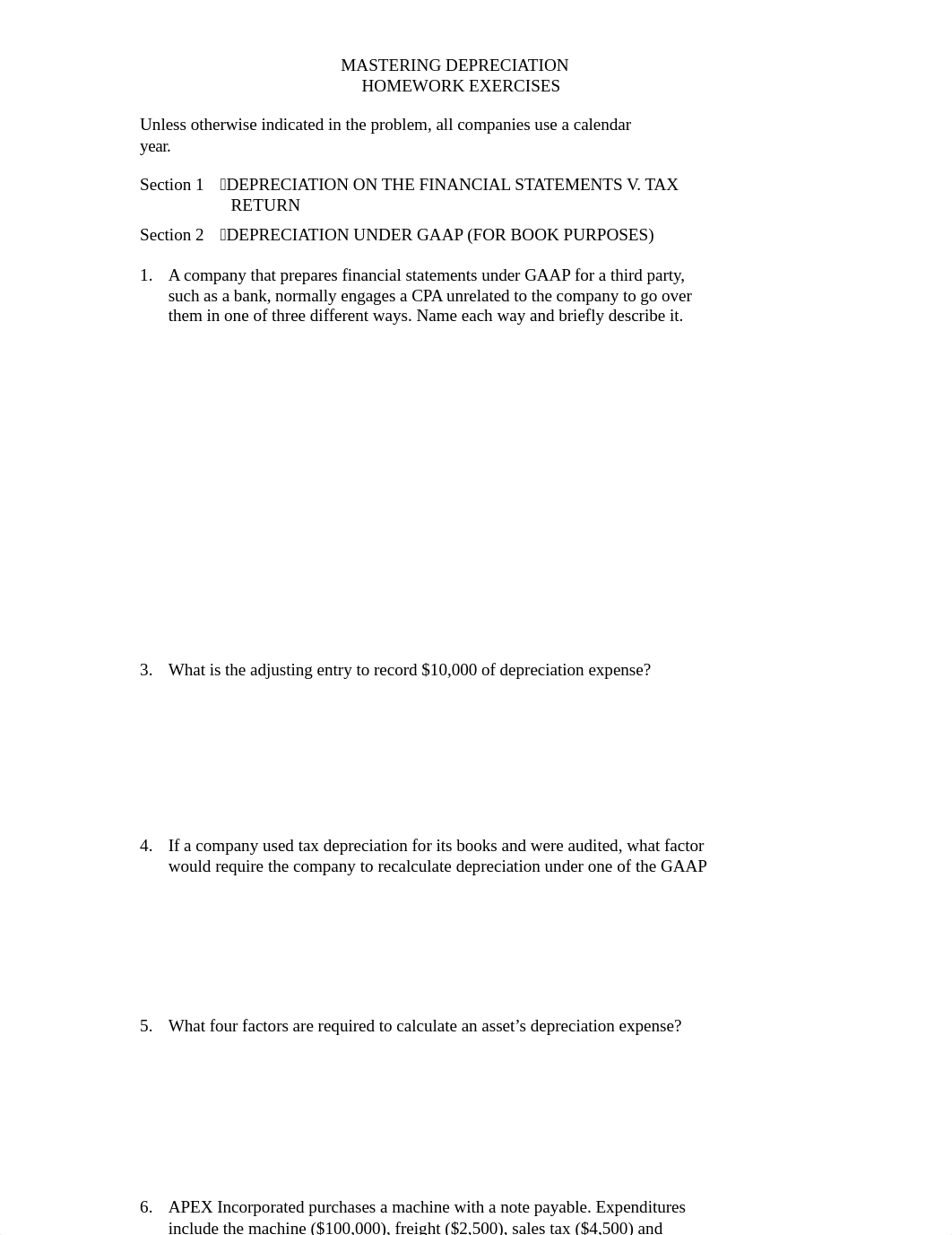 Mastering Depreciation Homework.docx_d7ntsgzyswx_page1