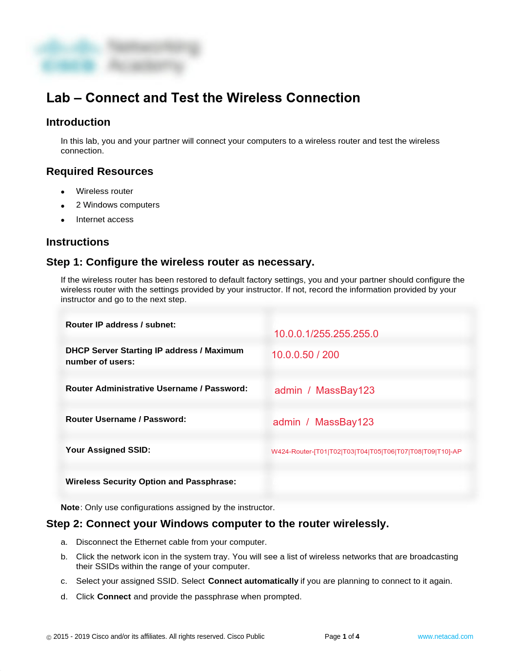 11.5.4.2 Lab - Connect and Test the Wireless Connection.pdf_d7o04zizhw8_page1