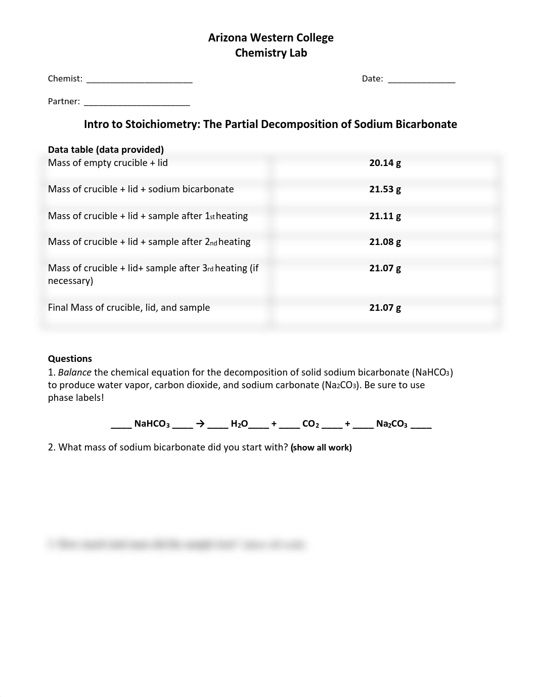 Lab 11 - Baking Soda answer sheet.pdf_d7o4xdi3q0s_page1