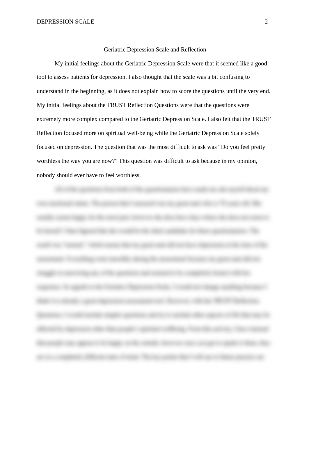 Geriatric Depression Scale and Reflection.docx_d7o5a4xjdb5_page2