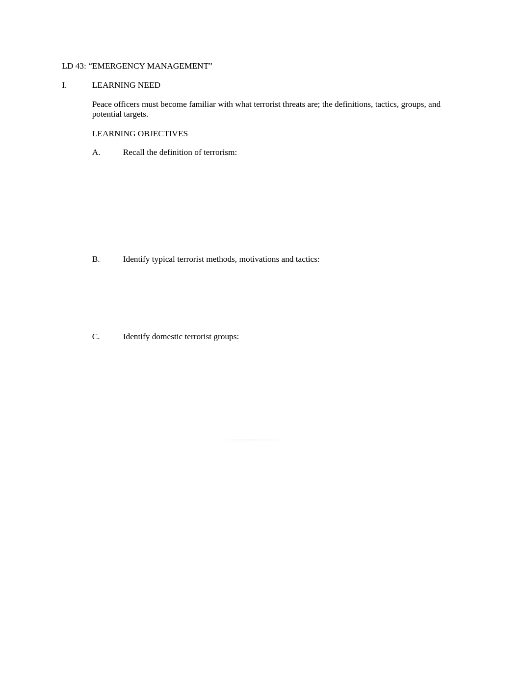 LD 43 - EMERGENCY MANAGEMENT -  STUDY GUIDE.docx_d7o79b9qukf_page1